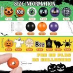 200PCS Halloween Wooden Beads | Wood Beads for DIY Bracelets Jewelry Making Crafts - Image 3