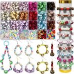 1158PCS Acrylic Panda Bead Kit | DIY Jewelry Charms, Peanut Spacers (1158 Pieces)