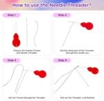 10500PCS Glass Tube Seed Beads Kit | 39 Colors for Embroidery, Jewelry Making (Bugle Beads) - Image 4