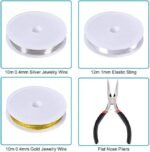 DIY Jewelry Making Kit | Pliers, Findings, Wire, Repair Tools for Beginners - Image 3