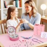 DIY Charm Bracelet Making Kit for Girls | Beads, Charms, Jewelry Box