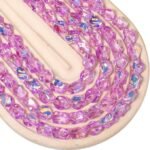 6 0 Glass Seed Beads 4MM 24 Colors | Bracelet Necklace Jewelry Making Kit with Clear String Accessories