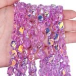6 0 Glass Seed Beads 4MM 24 Colors | Bracelet Necklace Jewelry Making Kit with Clear String Accessories - Image 2