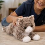 Realistic Cat Plush Toy | Soft Stuffed Kitten Doll | Cute Cat Lover Gift | Cozy Animal Plush Home Decor - Image 6