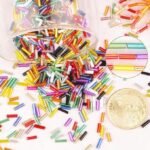 7200PCS 7x2MM Multicolor Glass Bugle Beads | DIY Jewelry Crafting Supplies - Image 4