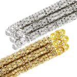 800PCS 6MM Gold Silver Rondelle Spacer Beads | DIY Jewelry Making - Image 5