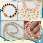 18K Gold Plated Brass Spacer Beads | 4-8MM Hollow Metal DIY Jewelry Making - Image 5