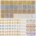 2320PCS Spacer Beads Bracelet Making Kit | Jewelry Making Supplies for DIY Bracelets Necklaces Crafts