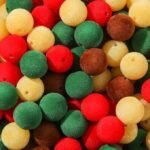 100PCS 16MM Faux Fur Pom Pom Beads | Christmas DIY Jewelry Crafts - Image 5