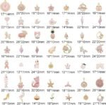 40PCS Pink Enamel Charms | DIY Jewelry Making Pendants (20 Pairs) - Image 3