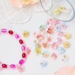 40PCS Mini 3D Lampwork Flower Charms | Cherry Blossom Glass Beads for DIY Jewelry - Image 5
