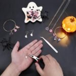 100PCS Halloween Christmas Autumn Charms | Seasonal Jewelry Charms for DIY Bracelets Necklaces Crafts