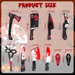 30PCS Halloween Knife Charms | Spooky Horror Charms for DIY Jewelry Making Bracelets Necklaces Crafts - Image 3