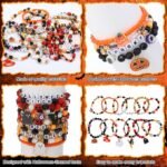 2000+PCS Halloween Bracelet Making Kit | Letter Charms Beads String DIY Jewelry Crafts for Kids Adults - Image 3