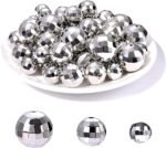 100PCS Disco Ball Beads | Reflective Mirror Charms for DIY Jewelry (100 Pieces) - Image 4