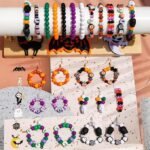 2100+PCS Halloween Beads Kit | Polymer Clay, Acrylic, Pearl Charms (DIY Jewelry Making)