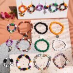 2100+PCS Halloween Beads Kit | Polymer Clay, Acrylic, Pearl Charms (DIY Jewelry Making) - Image 4