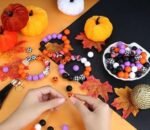 70PCS 15MM Halloween Silicone Beads | Spooky Holiday Focal Beads for DIY Jewelry Crafts Keychains