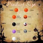 70PCS 15MM Halloween Silicone Beads | Spooky Holiday Focal Beads for DIY Jewelry Crafts Keychains - Image 3