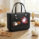 Halloween Ghost Pumpkin Skeleton Charms | Spooky Bogg Bag Accessories (Resin/Plastic) - Image 4