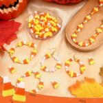 100PCS Halloween Candy Corn Beads | DIY Jewelry Making Crafts - Image 3