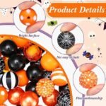 50PCS 20MM Halloween Acrylic Focal Beads | Chunky DIY Jewelry Crafts - Image 4