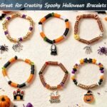 2843-Piece Halloween Polymer Clay Beads Kit | Pumpkin, Skull, Ghost Charms for DIY Jewelry - Image 4
