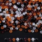 400PCS 6MM Halloween Beads | Spooky Round Beads for DIY Bracelets Jewelry Making Crafts