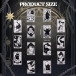 22PCS Witchy Cat Charms | Gothic Black Cat Pendants for DIY Jewelry Making - Image 3