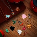 52PCS Gold Pumpkin Halloween Charms | Spooky Jewelry Pendants for DIY Bracelets Necklaces Earrings - Image 4