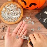 120PCS Halloween Charms | Spooky Jewelry Pendants for DIY Bracelets Necklaces Earrings Crafts - Image 2