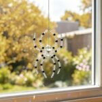Crystal Spider Suncatcher | Halloween Window Hanging Ornament Gothic Spider Decor for Home - Image 5