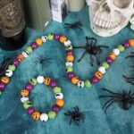 160PCS Halloween Wooden Beads | Pumpkin Vampire Mummy Skeleton Character Beads DIY Jewelry Crafts - Image 4