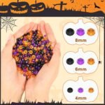1560PCS Halloween Acrylic Crystal Beads | Sparkling Beads for DIY Bracelets Jewelry Making Crafts - Image 2